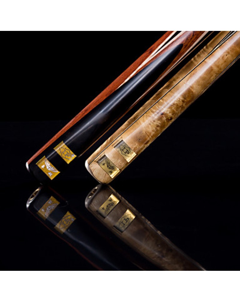 3/4 Jointed Handmade ash snooker/Pool Cue LP ebony billiard cue+Cue Case