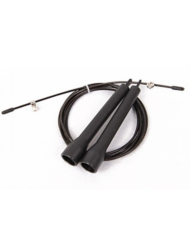 Crossfit Speed Canle Wire Skipping Jump Rope Adjustable Length Cardio Heart