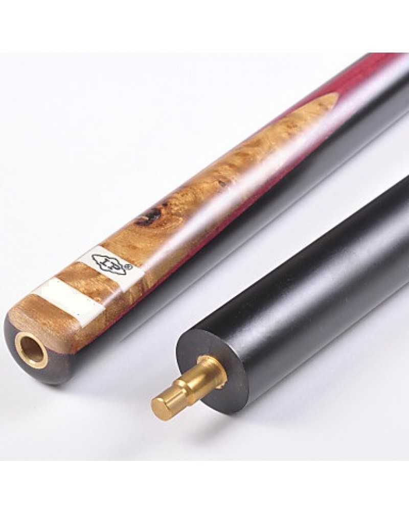 3/4 Jointed Hand selected North American Ash shaft snooker/billiard LP cue+cue case