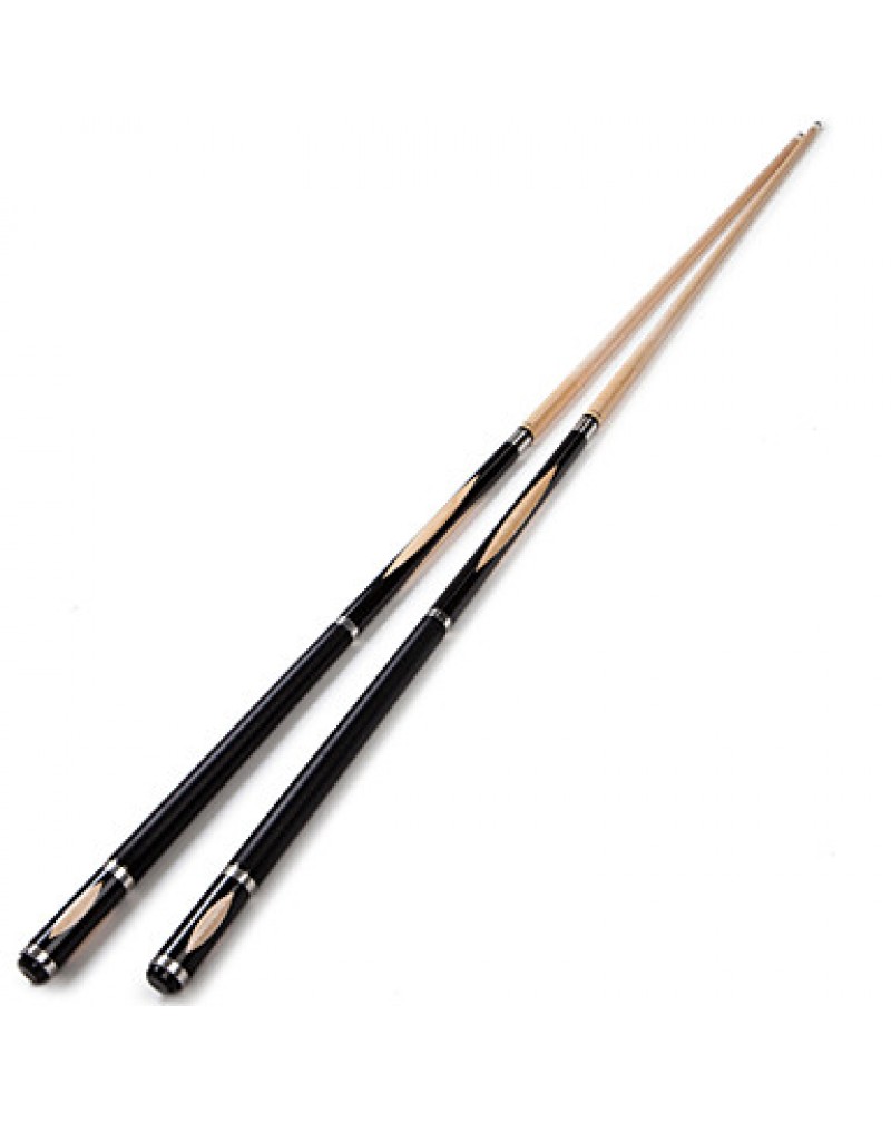 1/2 Jointed maple woodpool/ billiard cue with 13MM cue tip+Cue Case+cue tip