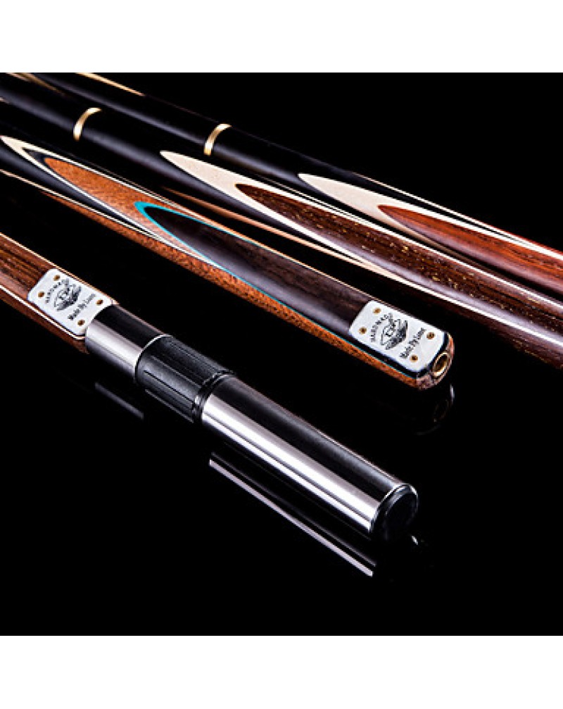 3/4 Jointed Handmade ash snooker/Pool Cue LP rosewood billiard cue+Cue Case