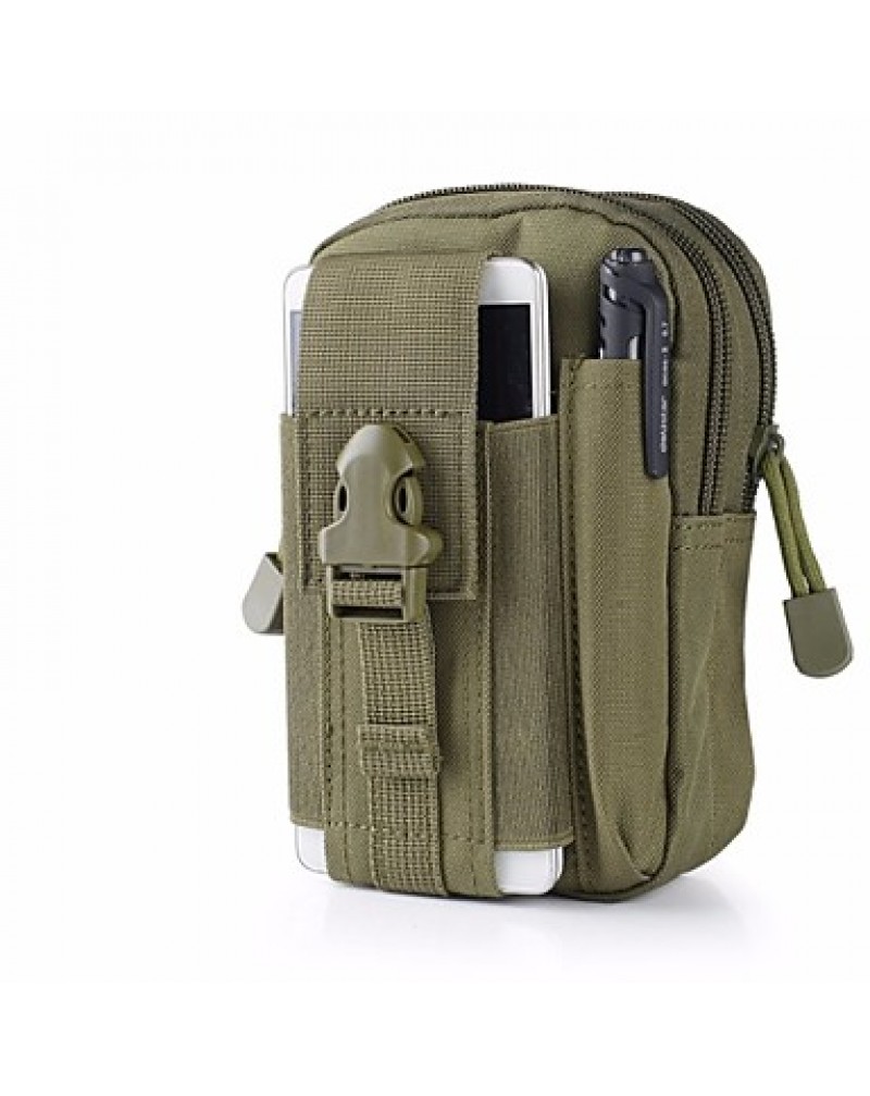 LS1649 Outdoor Sports Molle Running Bag Fanny Phone Pouch Belt Bag EDC Camping Hiking Running Waist Pouch Wallet 8 Color