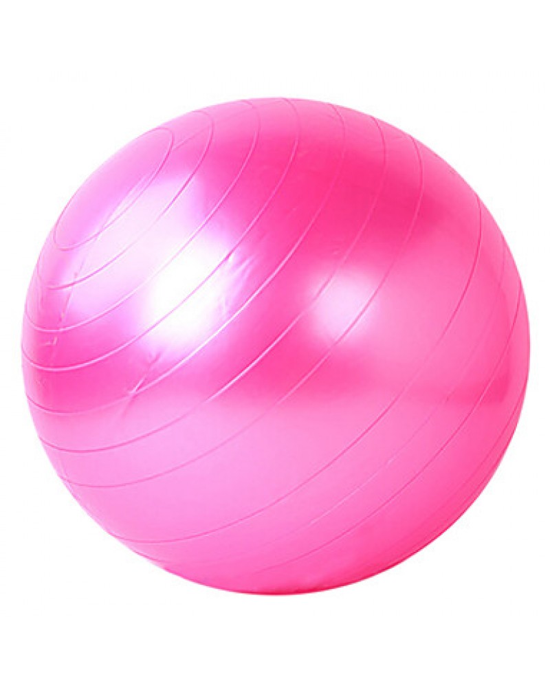 95cm Fitness Ball PVC Yellow / Red / Pink / Gray / Blue / Purple Unisex