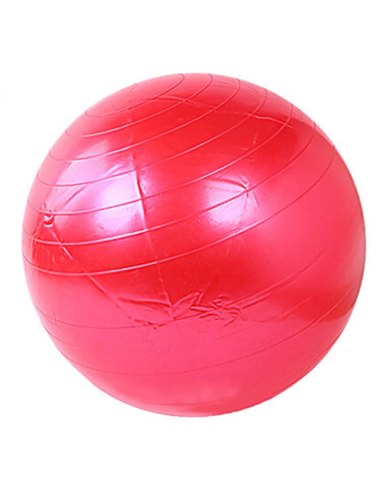 75cm Fitness Ball PVC Yellow / Red / Pink / Gray / Blue / Purple Unisex