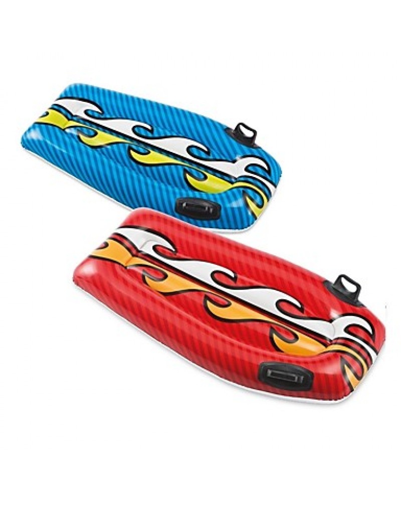 Joy Rider Surf 'n Slide Pool Floats Red & Blue Gift Set Bundle