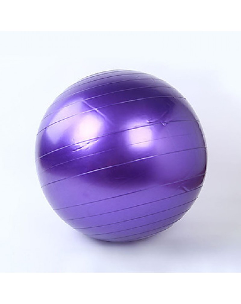 75cm Fitness Ball PVC Yellow / Red / Pink / Gray / Blue / Purple Unisex