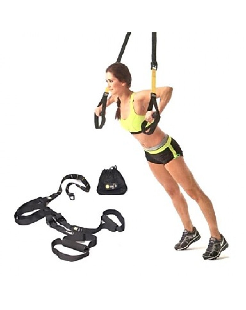  Suspension Trainer Gym Bands for Specific Muscles Training Nylon+Metal Material