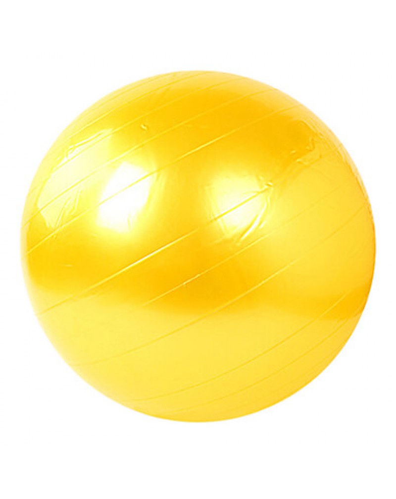 75cm Fitness Ball PVC Yellow / Red / Pink / Gray / Blue / Purple Unisex