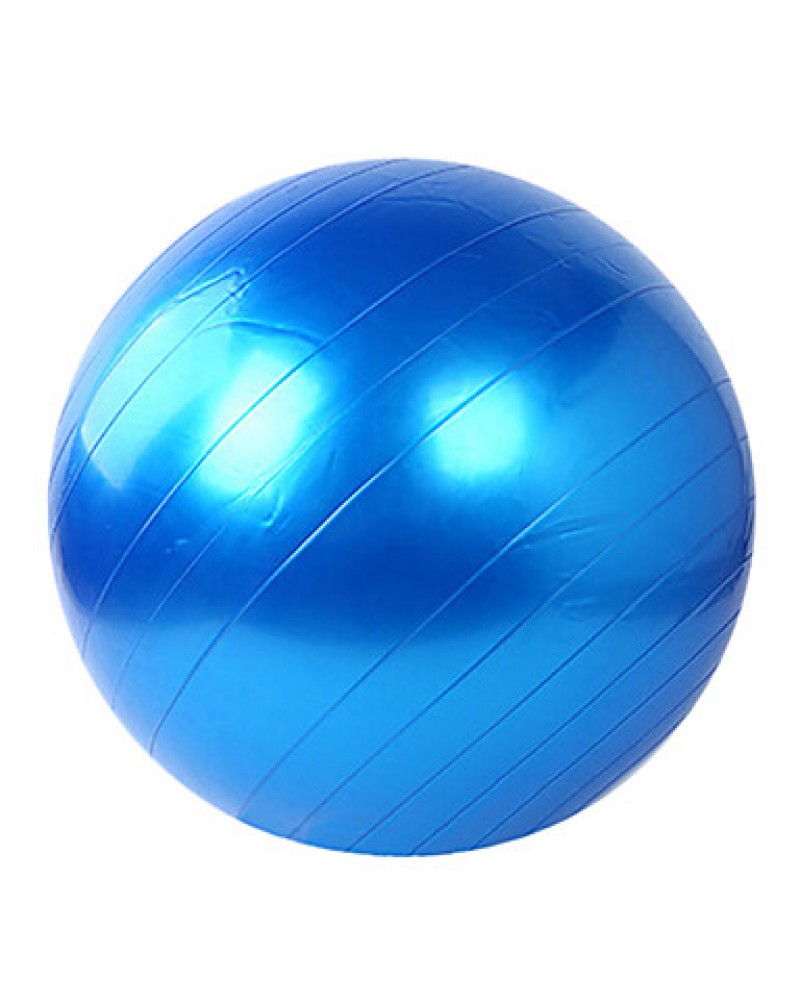 75cm Fitness Ball PVC Yellow / Red / Pink / Gray / Blue / Purple Unisex