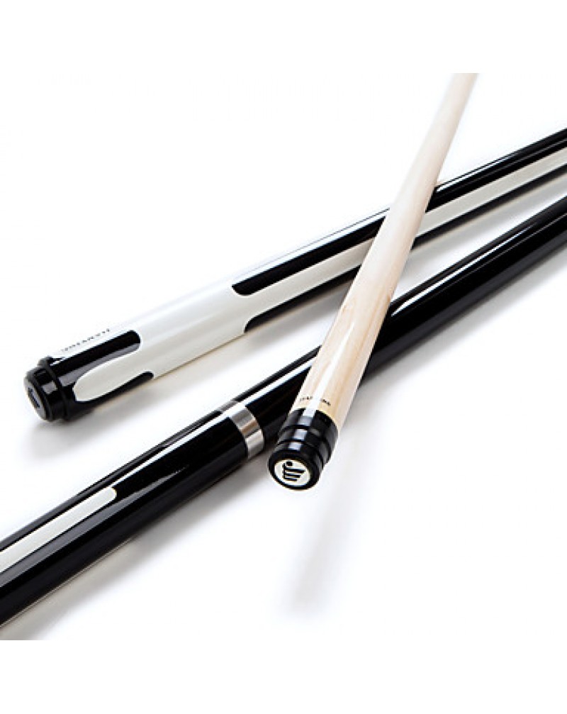 1/2 Jointed pool/ billiard cue with 13MM cue tip+Cue Case+cue tip